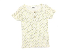 Lil Atelier turtledove top flowers